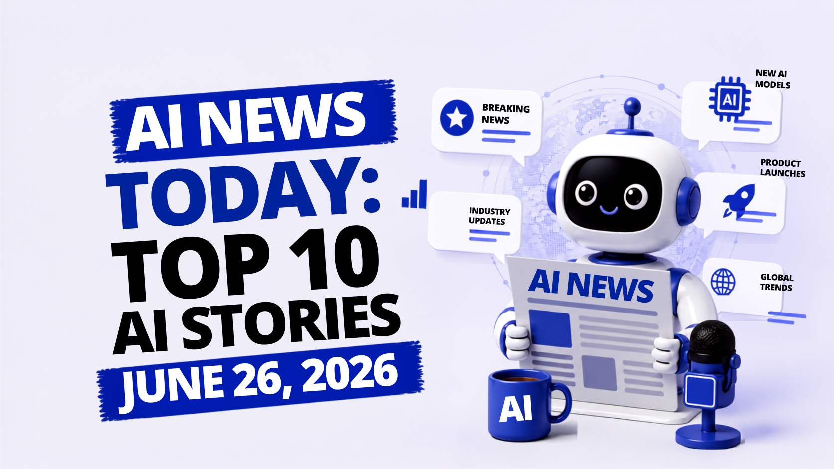 AI News Today June 26 2026: Top 10 Stories